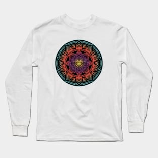 Starburst Mandala Long Sleeve T-Shirt